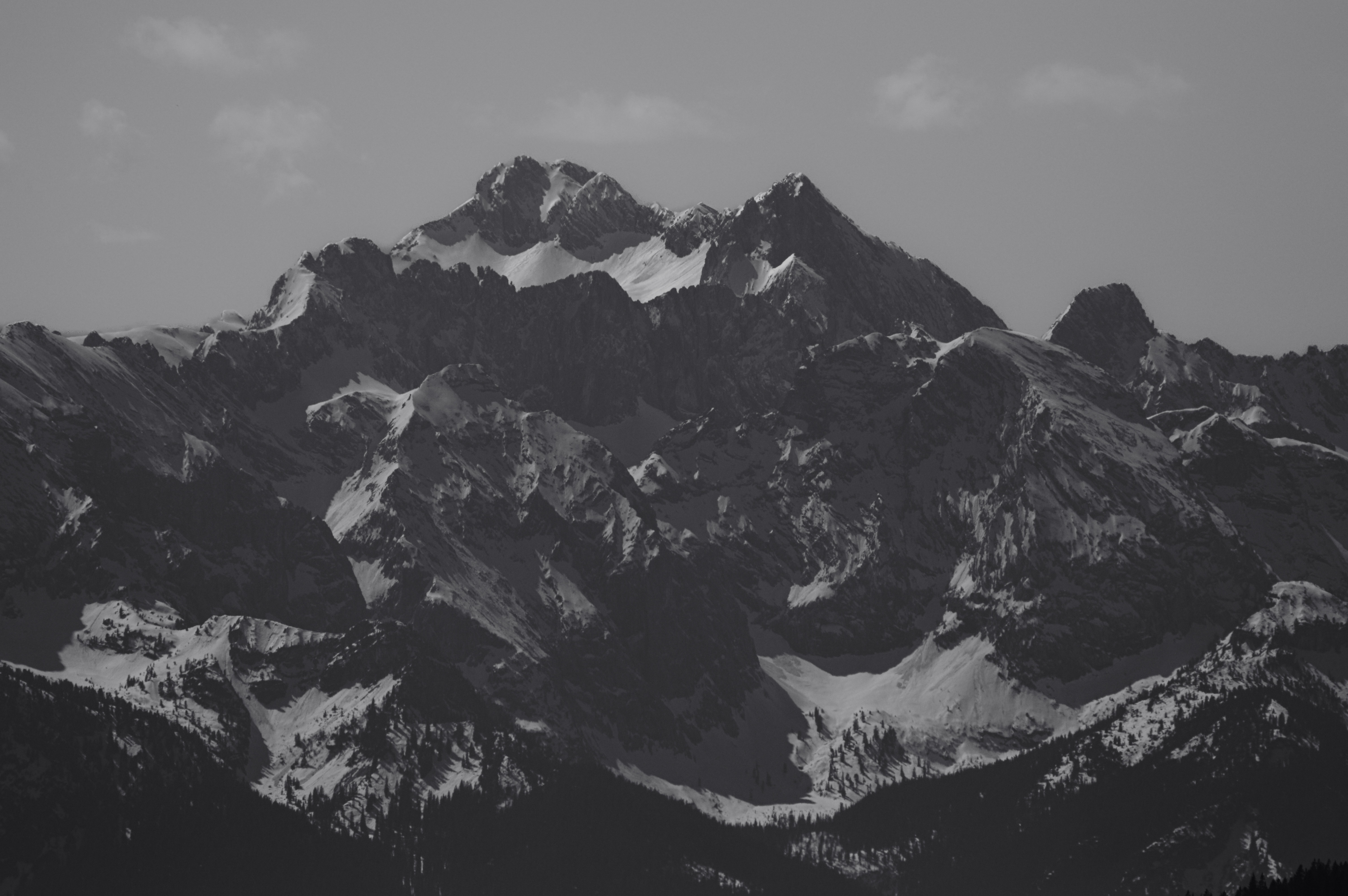 The Alps Black and White I